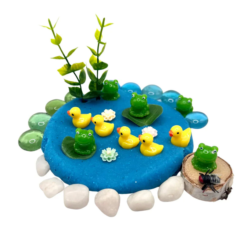 Duck Pond Playdough Kit: Educational Toy for Kids | Nursery Rhyme Inspired - BIG FRENCHIES