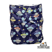 One Size Pocket Diaper - Cosmic Cuties