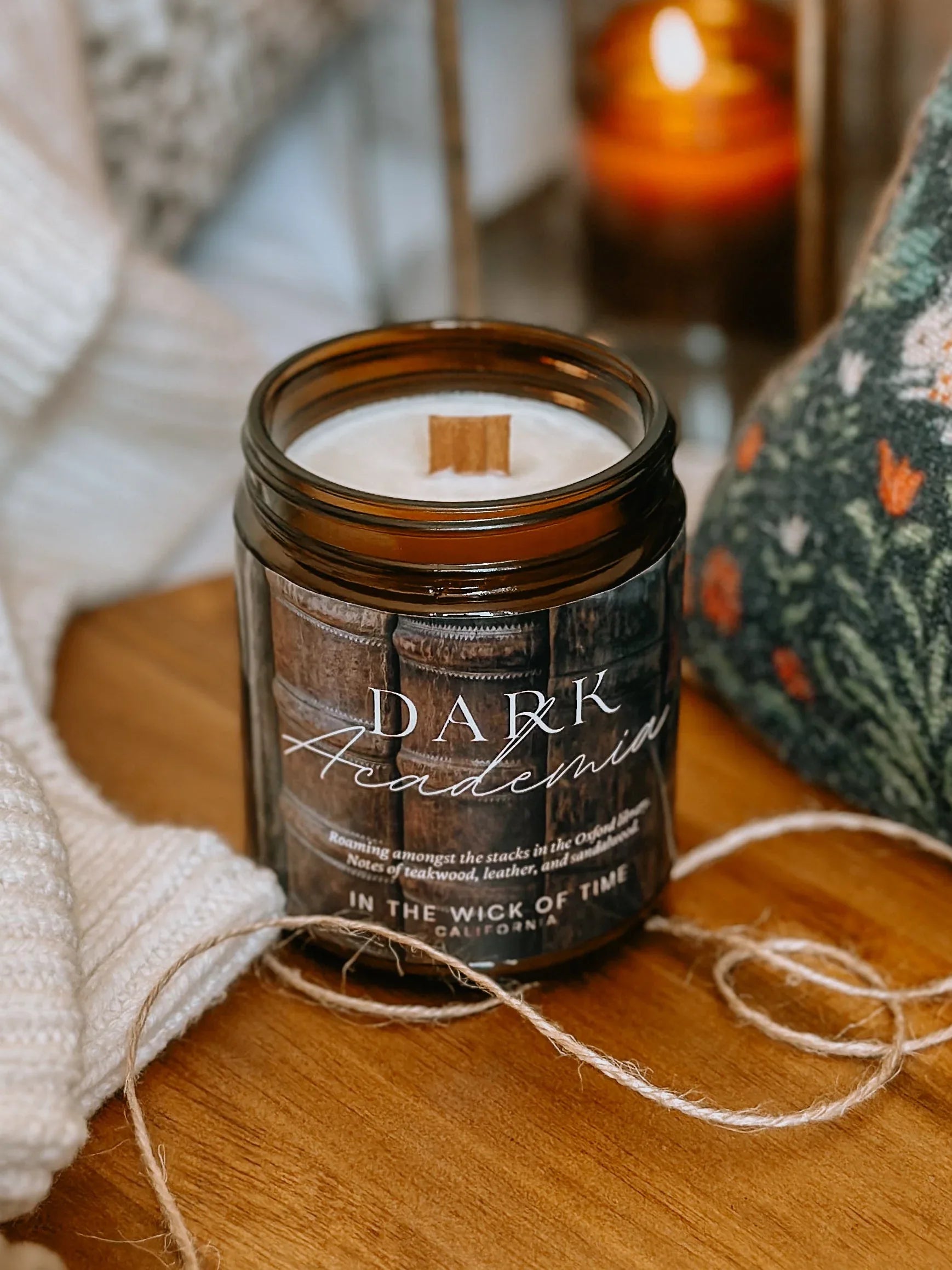 Dark Academia Candle - BIG FRENCHIES