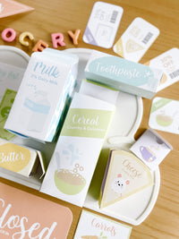 Grocery Store Play Food Printable Dramatic Play