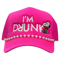 IM DRUNK HAT Custom Embroidered
