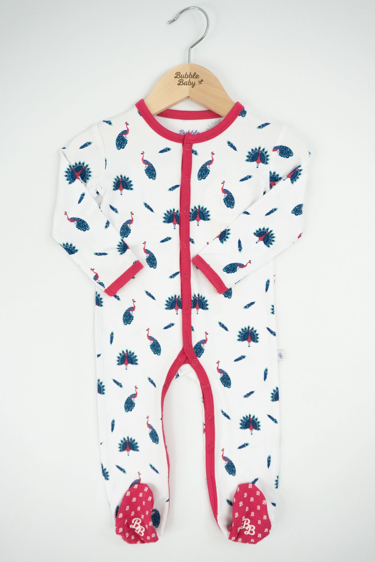 Peacock | Snap Footie - BIG FRENCHIES