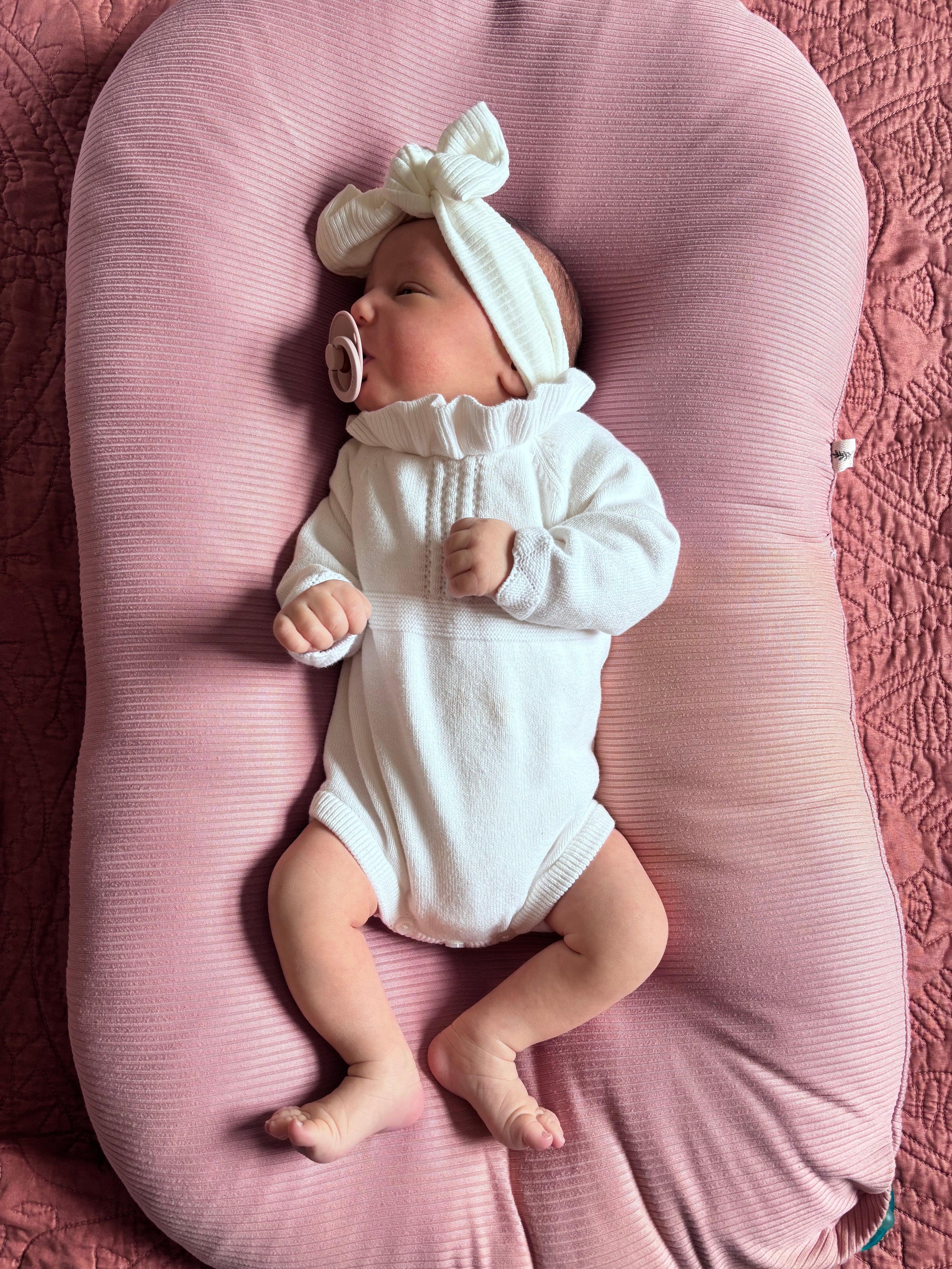 Peony Pink Baby Lounger Cover - BIG FRENCHIES