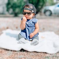 Solid Navy Minimalist Bapron - BIG FRENCHIES