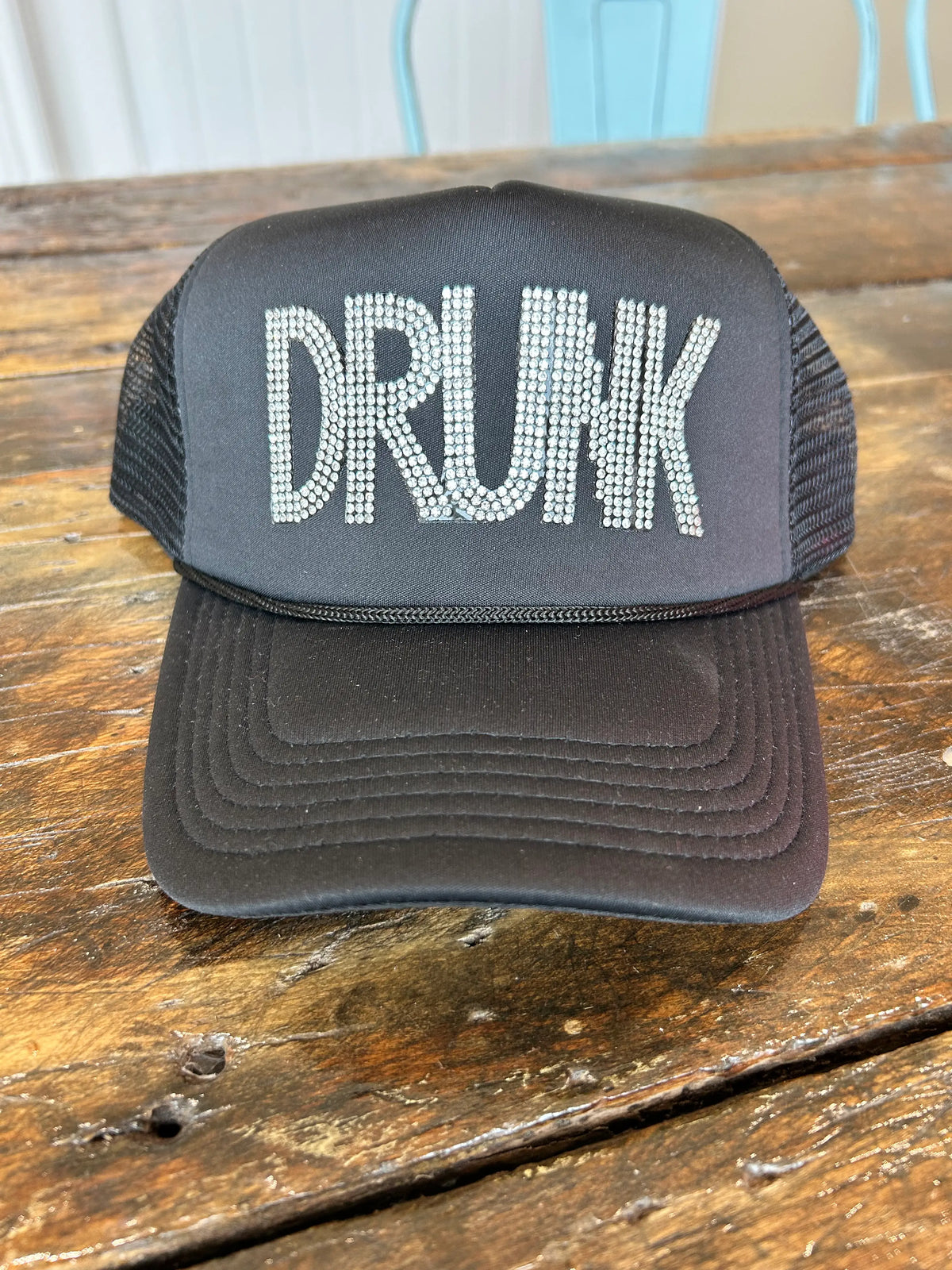 DRUNK Rhinestone Trucker Hats - BIG FRENCHIES
