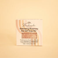 Exfoliating Rosemary Sea Salt Soap Bar