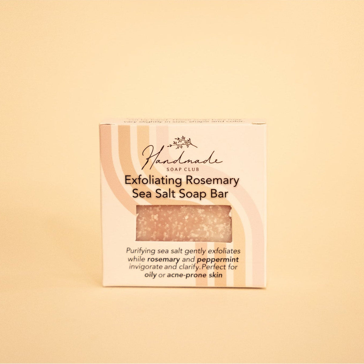 Exfoliating Rosemary Sea Salt Soap Bar