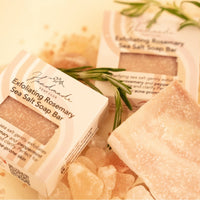 Exfoliating Rosemary Sea Salt Soap Bar