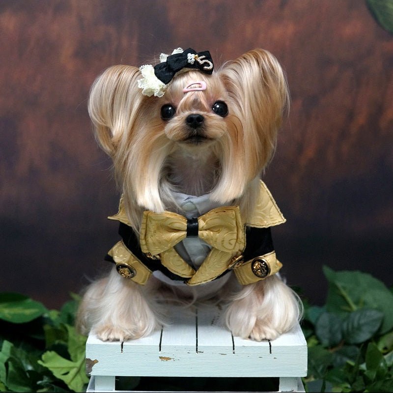 Royal Pup Couture Dog Suit Pet Tuxedo+Shirt-Pet Apparel-BIG FRENCHIES-Jane's Pet Boutique