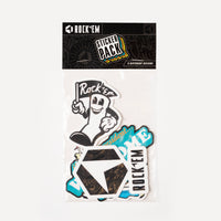 Rock 'Em Travel Stickers