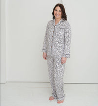 Allie Leopard Bamboo Women's Luxe Lounge Set