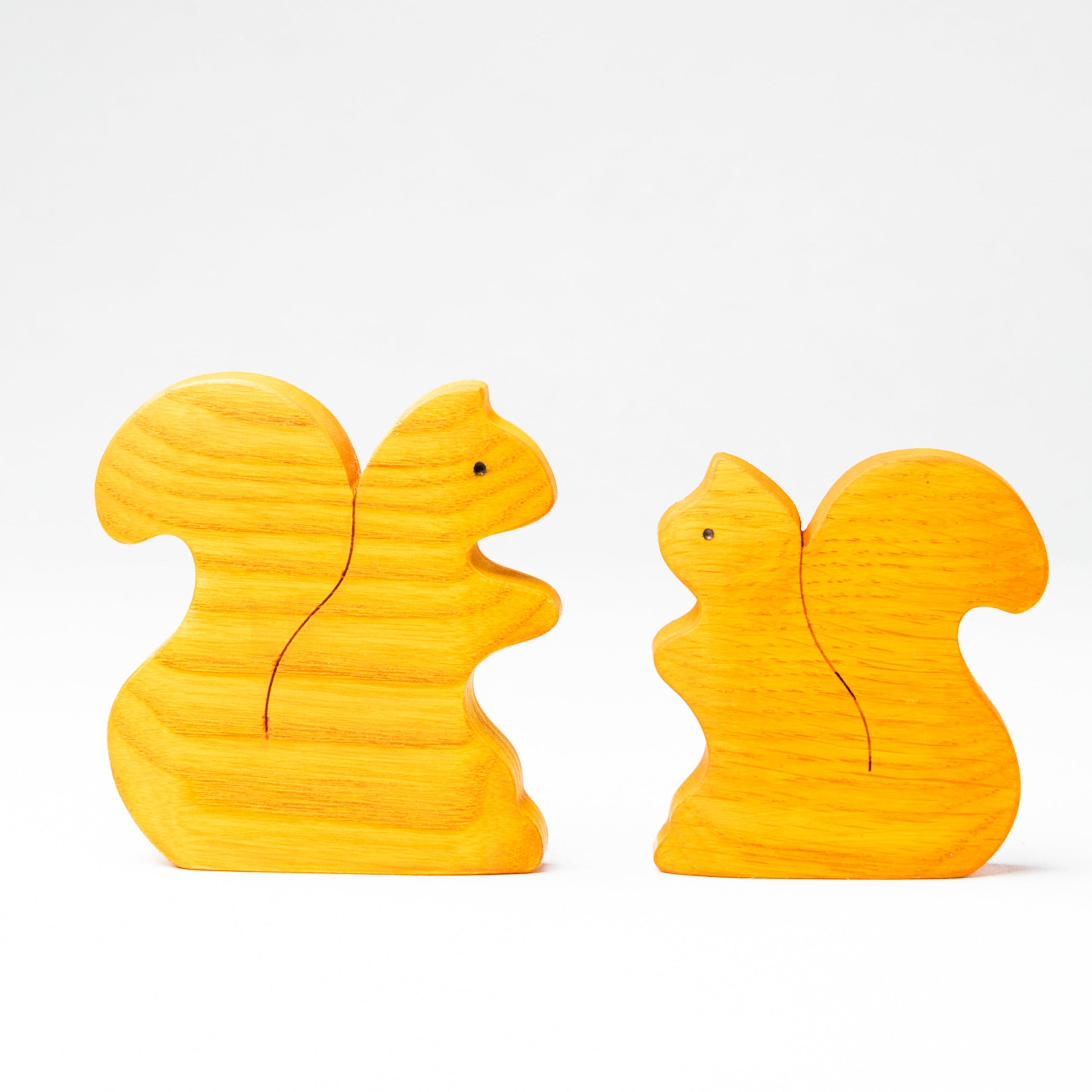 Wooden Squirrel set of 2 puzzle