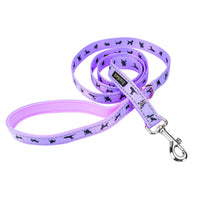 EcoBark Lavender Dog Leash - Comfort Grip Padded Leash - 4ft, 5ft, and 6ft for Small and Medium Dogs - BIG FRENCHIES