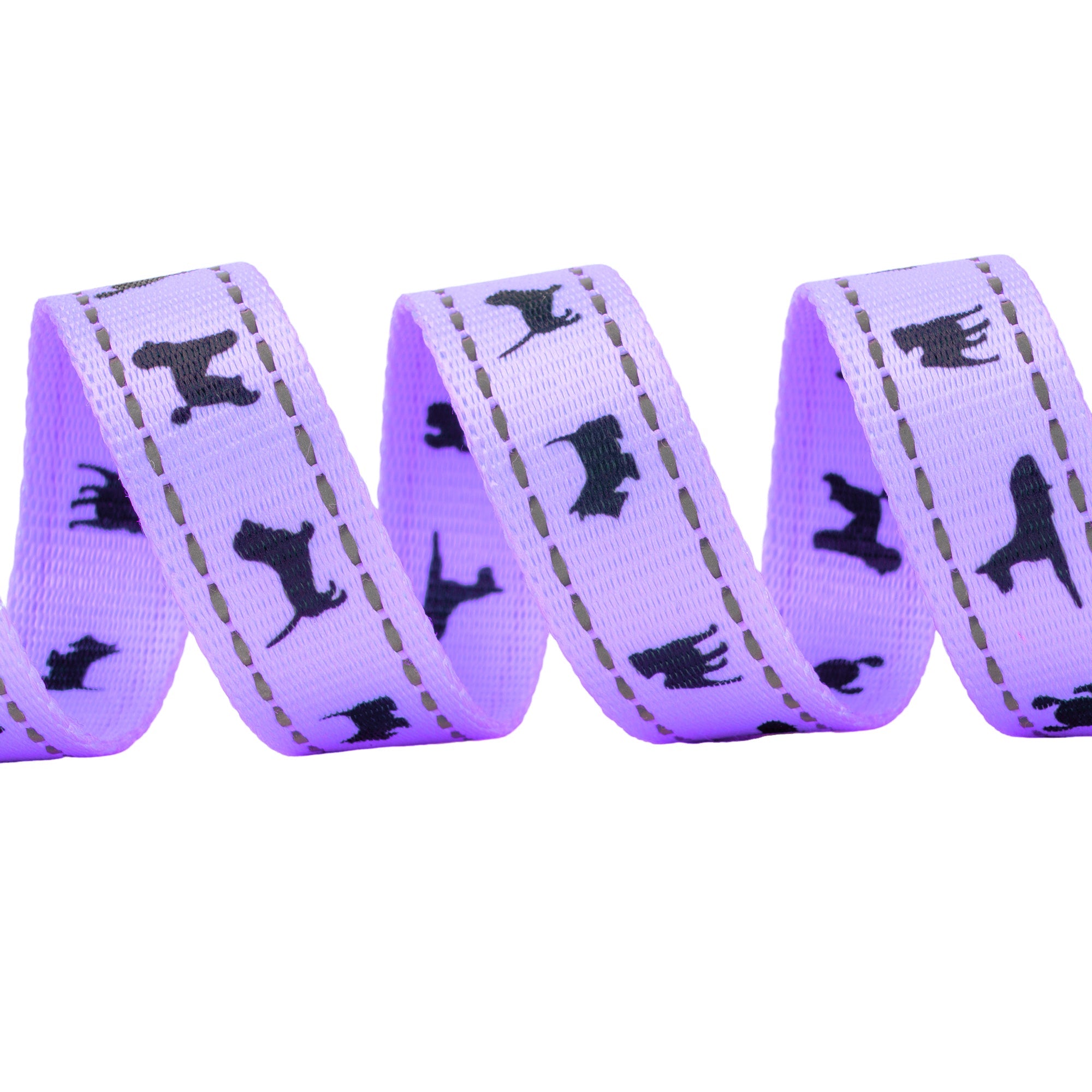 EcoBark Lavender Dog Leash - Comfort Grip Padded Leash - 4ft, 5ft, and 6ft for Small and Medium Dogs - BIG FRENCHIES