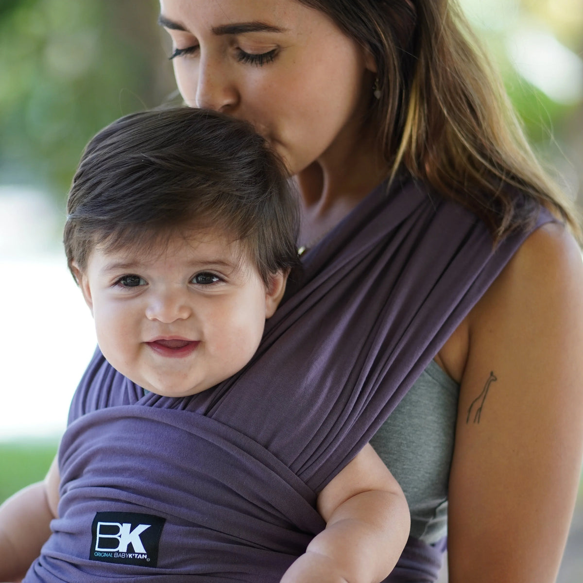 Baby K'tan Original Baby Carrier | Eggplant - BIG FRENCHIES