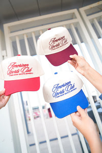 American Sports Club Vintage Trucker Hat