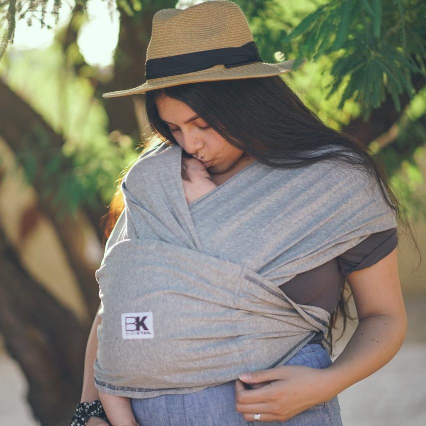 Baby K'tan Original Baby Carrier | Heather Grey - BIG FRENCHIES