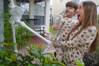 Pumpkins Beige (Women's Long Sleeve PJ)