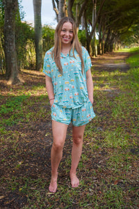 Coastal Cruising (Women's Short Sleeve PJ) - BIG FRENCHIES