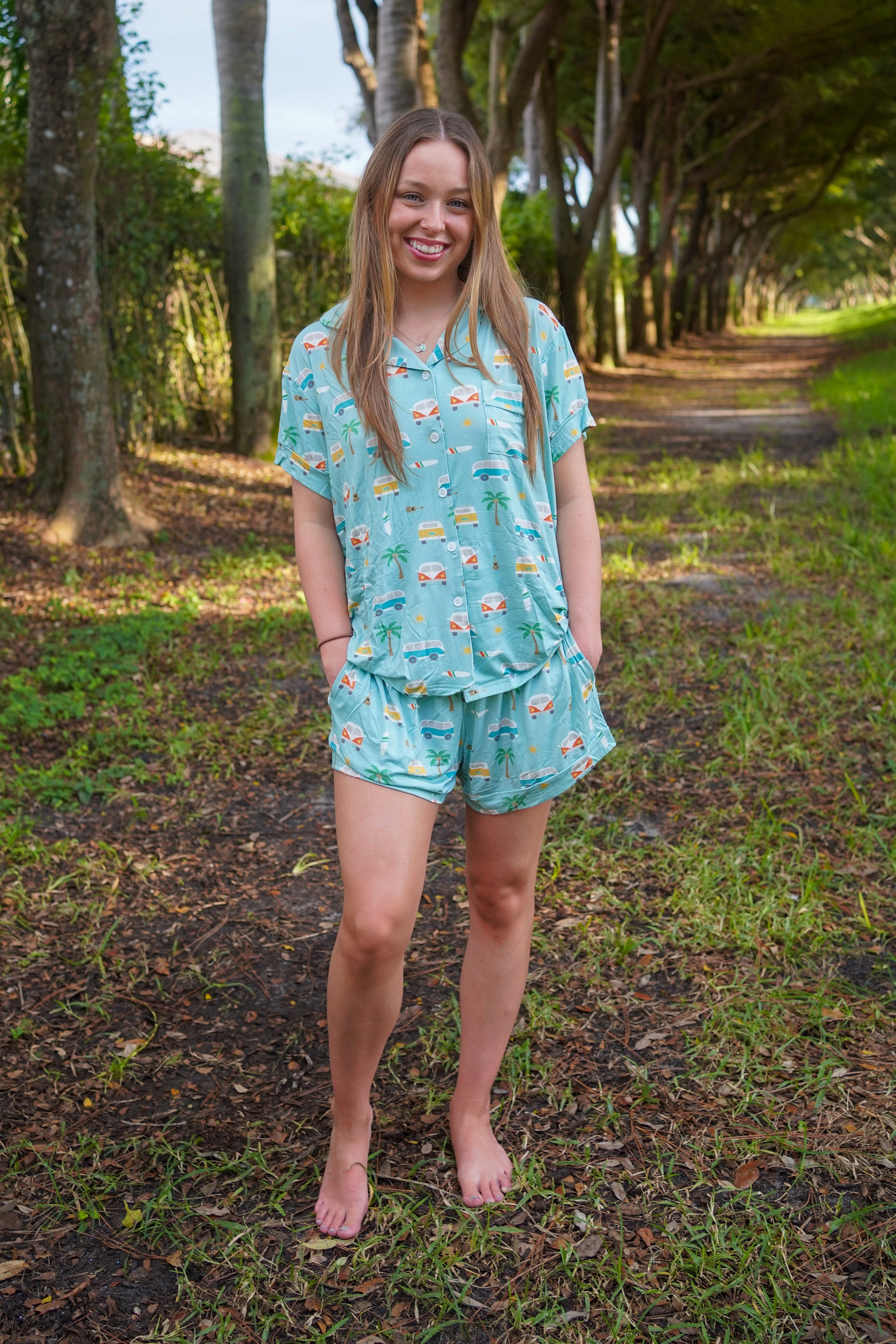 Coastal Cruising (Women's Short Sleeve PJ) - BIG FRENCHIES
