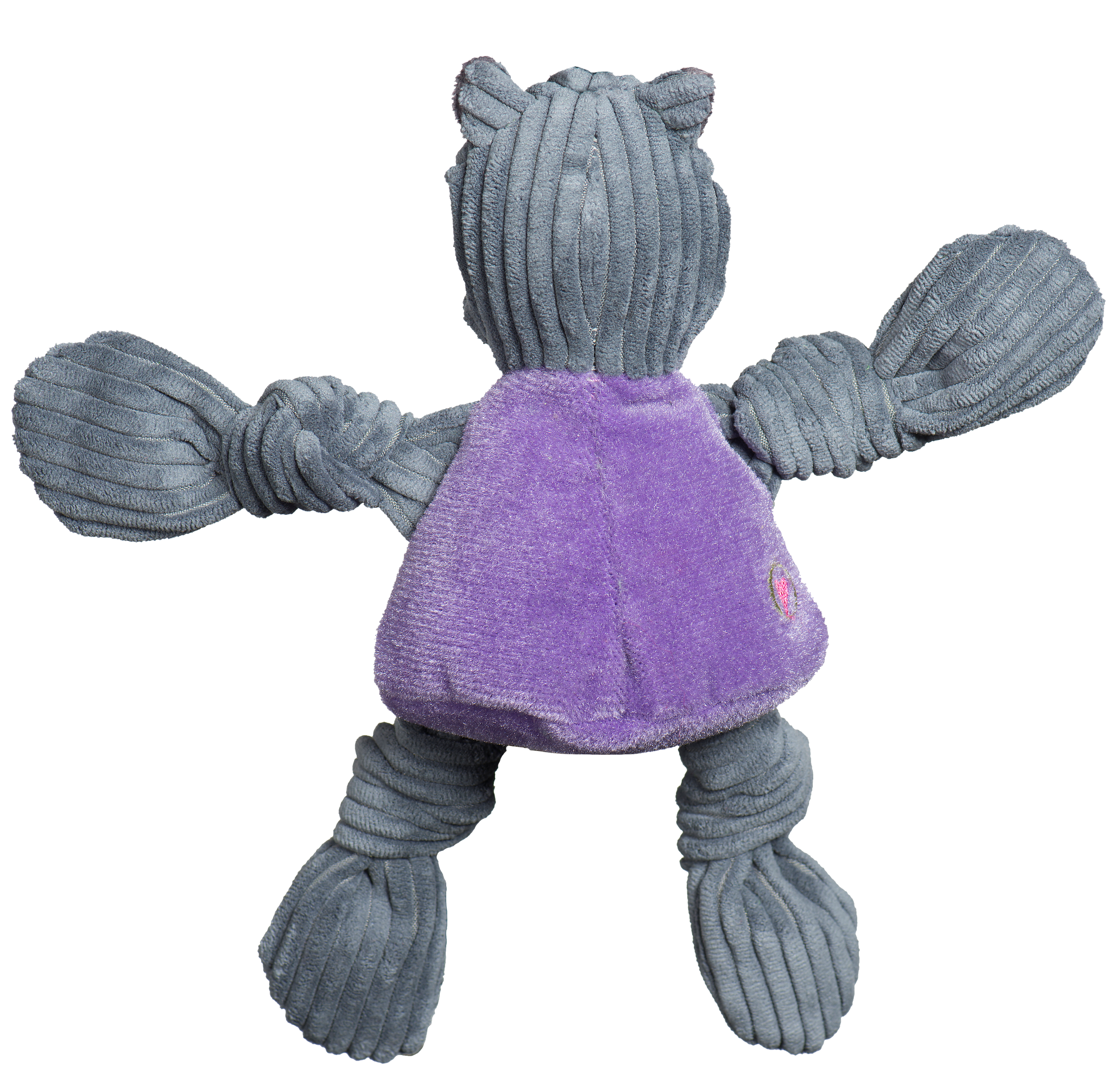 NCAA Kansas State University, Willie the Wildcat Knottie® Plush Dog Toy - BIG FRENCHIES