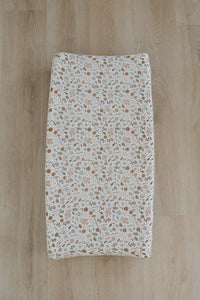 Meadow Floral Muslin Changing Pad Cover - BIG FRENCHIES