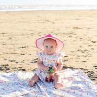 Pastel Floral Flutter Bapron - BIG FRENCHIES
