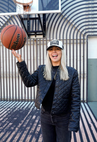 Baller - Black Vintage Trucker Hat - PREORDER