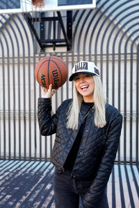 Baller - Black Vintage Trucker Hat - PREORDER