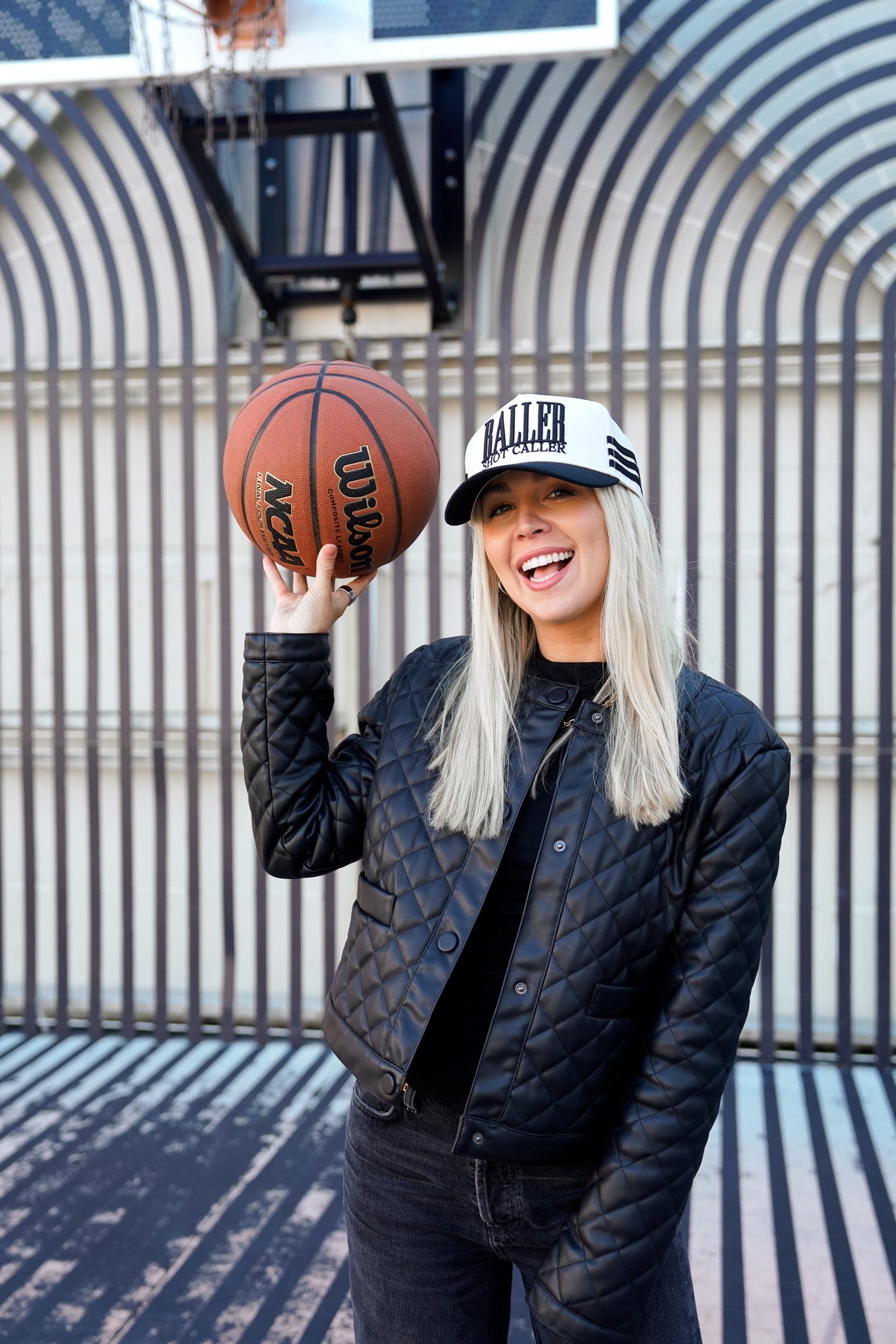 Baller - Black Vintage Trucker Hat - PREORDER