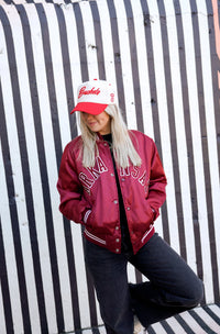 Buckets - Red Vintage Trucker Hat