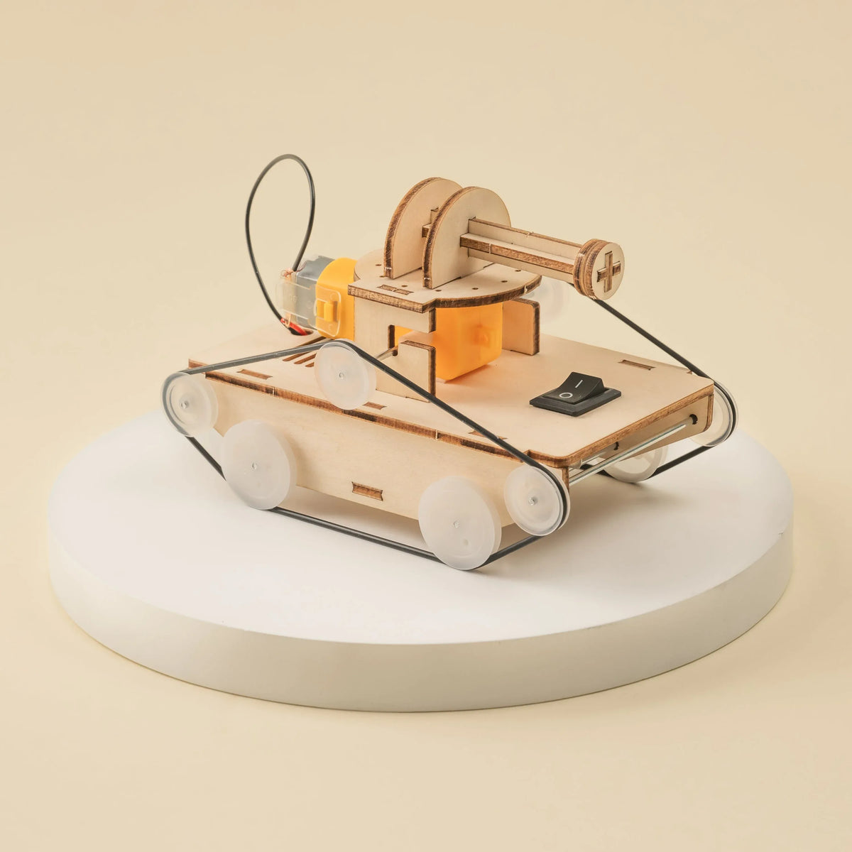 Rubber Bands Tank DIY Kit, Educational STEM Toy - BIG FRENCHIES