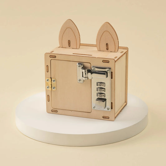 Combination Lock Box & Phone Holder DIY Kit, Educational STEM Toy - BIG FRENCHIES