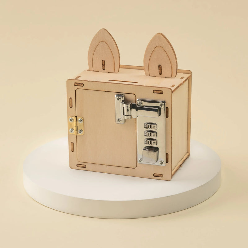 Combination Lock Box & Phone Holder DIY Kit, Educational STEM Toy - BIG FRENCHIES