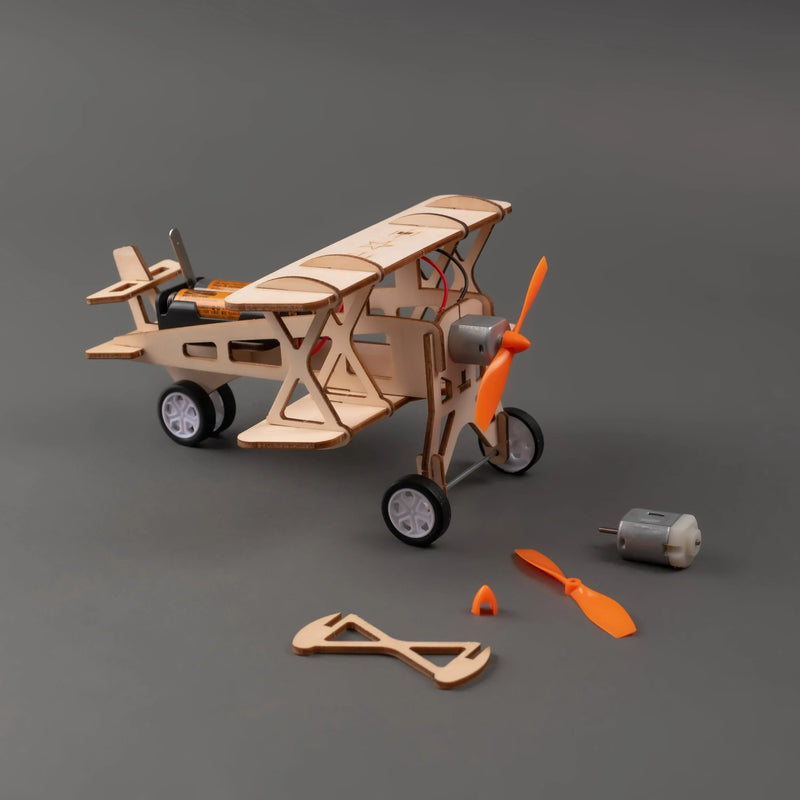 Propeller Plane DIY Kit, Educational STEM Toy - BIG FRENCHIES