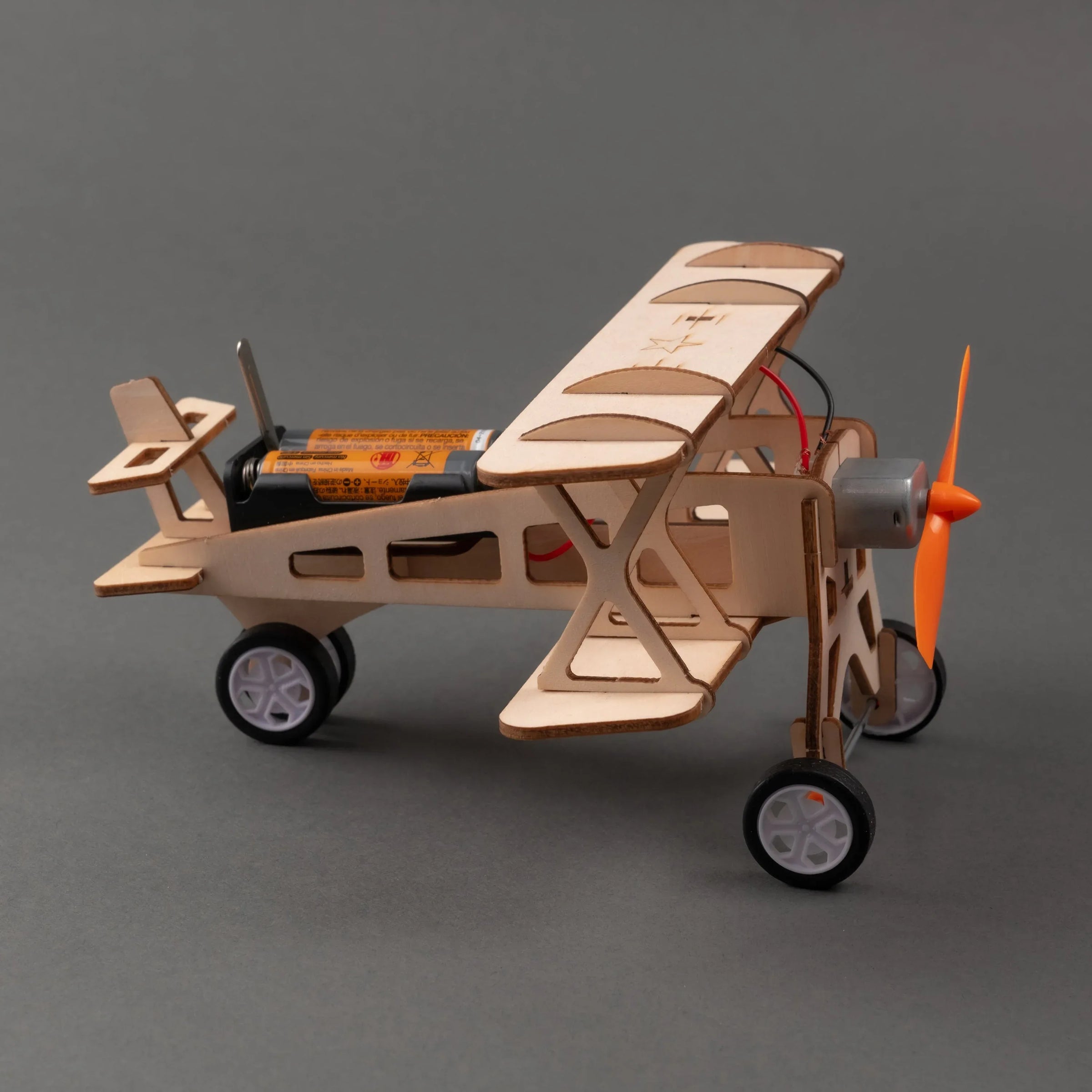 Propeller Plane DIY Kit, Educational STEM Toy - BIG FRENCHIES