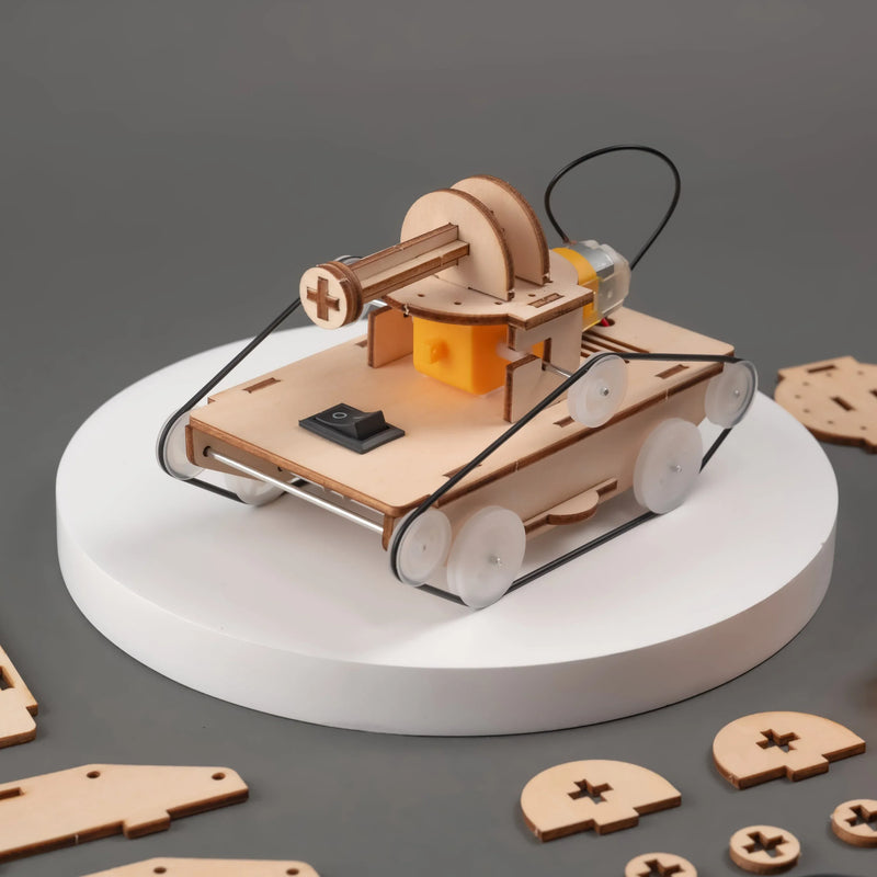 Rubber Bands Tank DIY Kit, Educational STEM Toy - BIG FRENCHIES