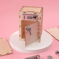 Combination Lock Box DIY Kit, Educational STEM Toy - BIG FRENCHIES