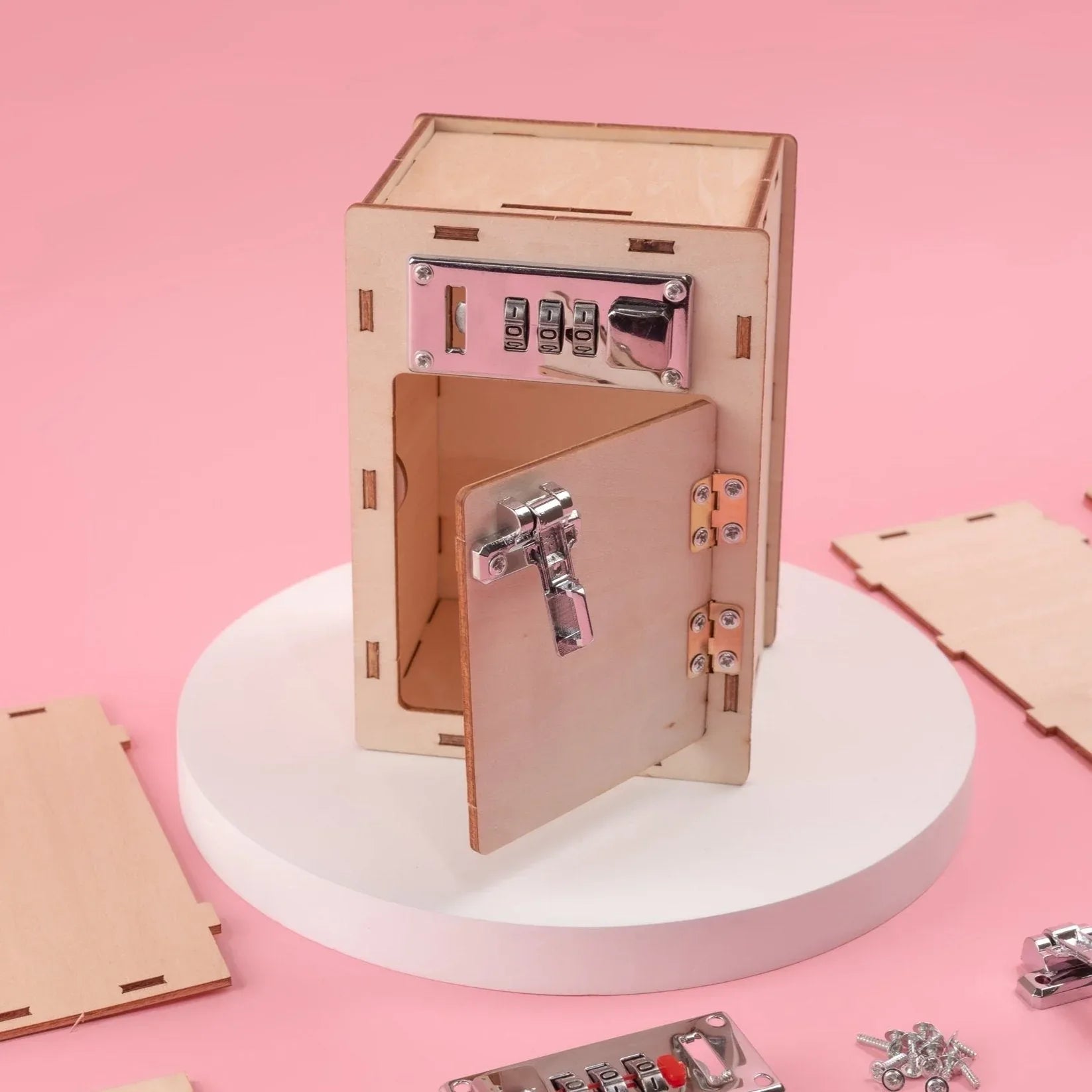 Combination Lock Box DIY Kit, Educational STEM Toy - BIG FRENCHIES