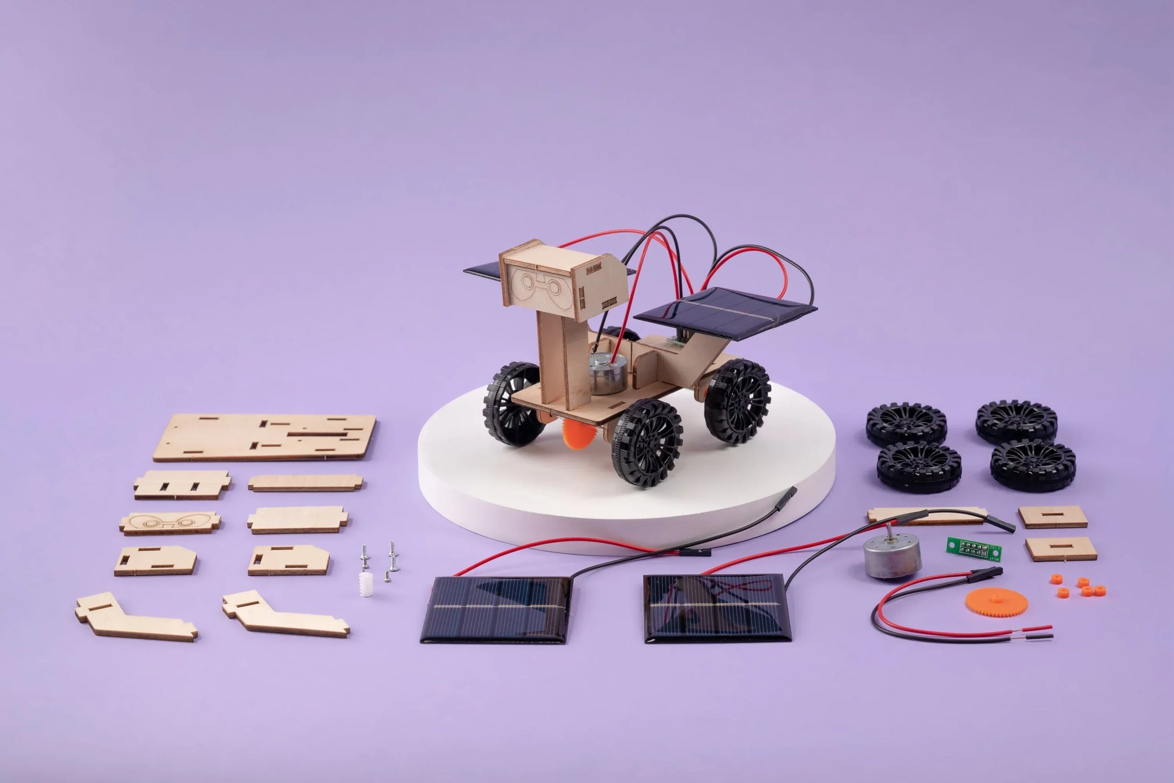 Solar Powered Mars Exploration Rover DIY Kit, Educational STEM Toy - BIG FRENCHIES