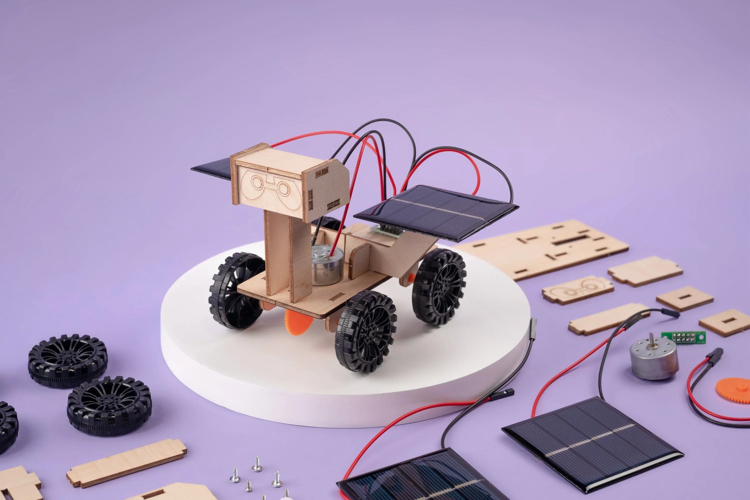 Solar Powered Mars Exploration Rover DIY Kit, Educational STEM Toy - BIG FRENCHIES