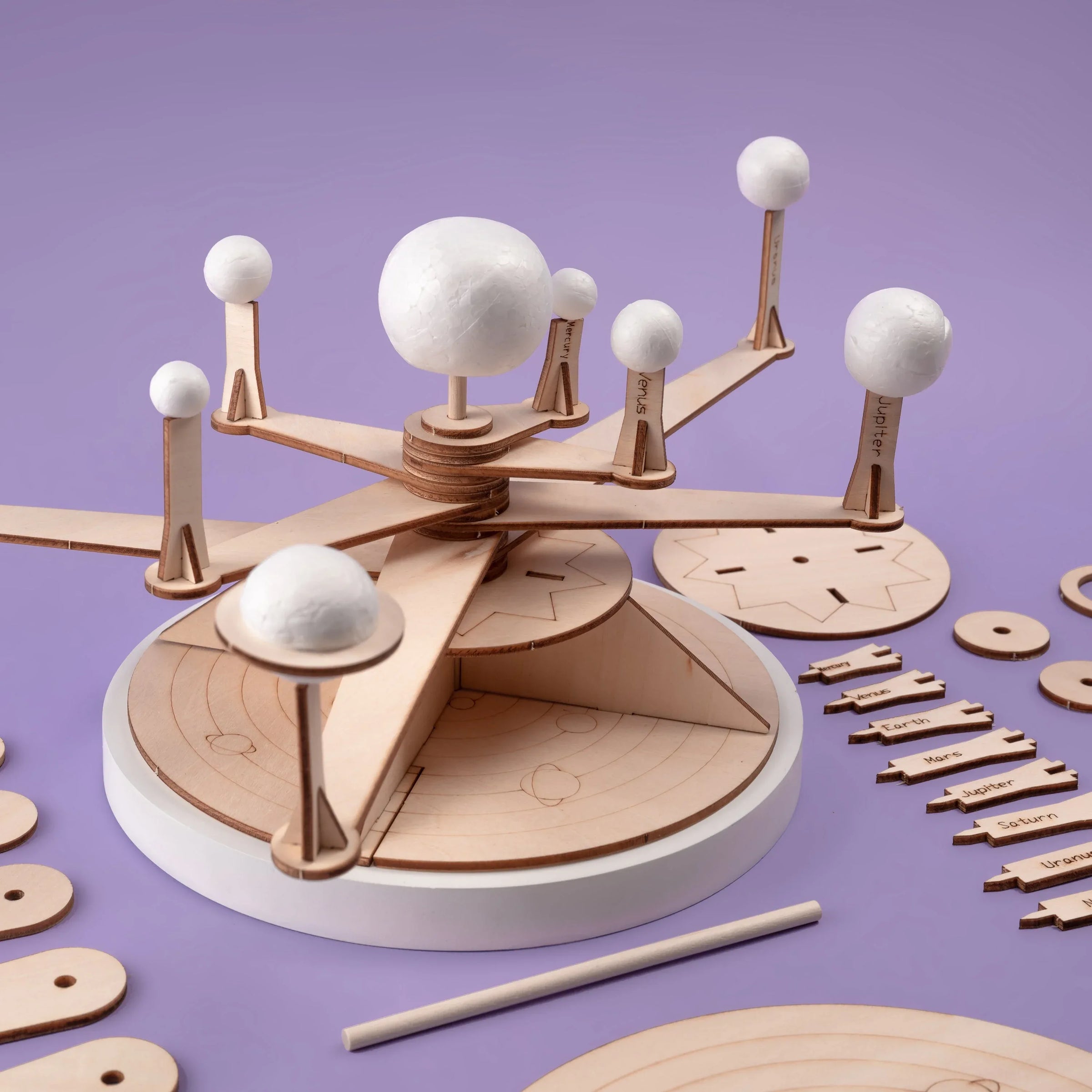 Solar System Model DIY Kit, Educational STEM Toy - BIG FRENCHIES