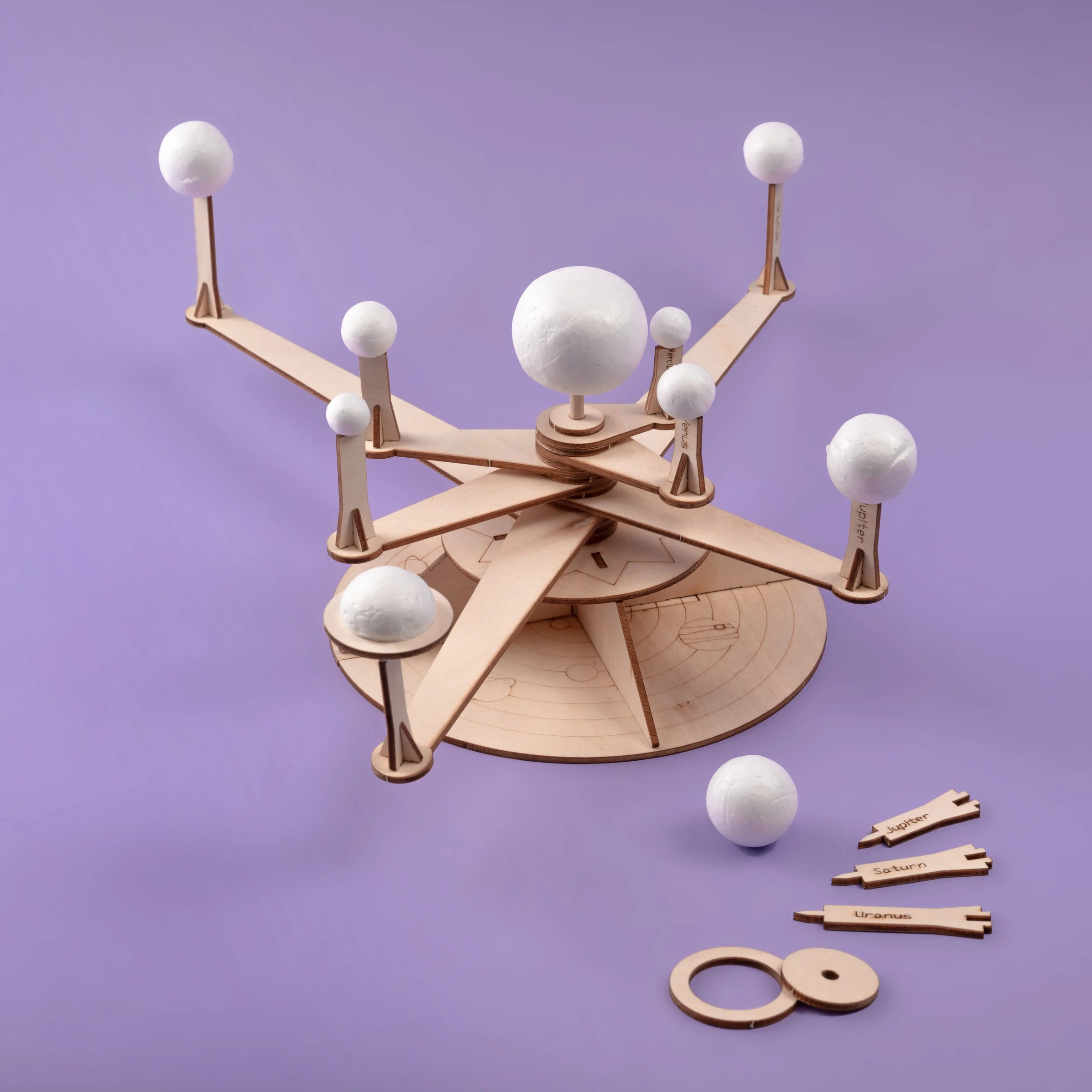 Solar System Model DIY Kit, Educational STEM Toy - BIG FRENCHIES