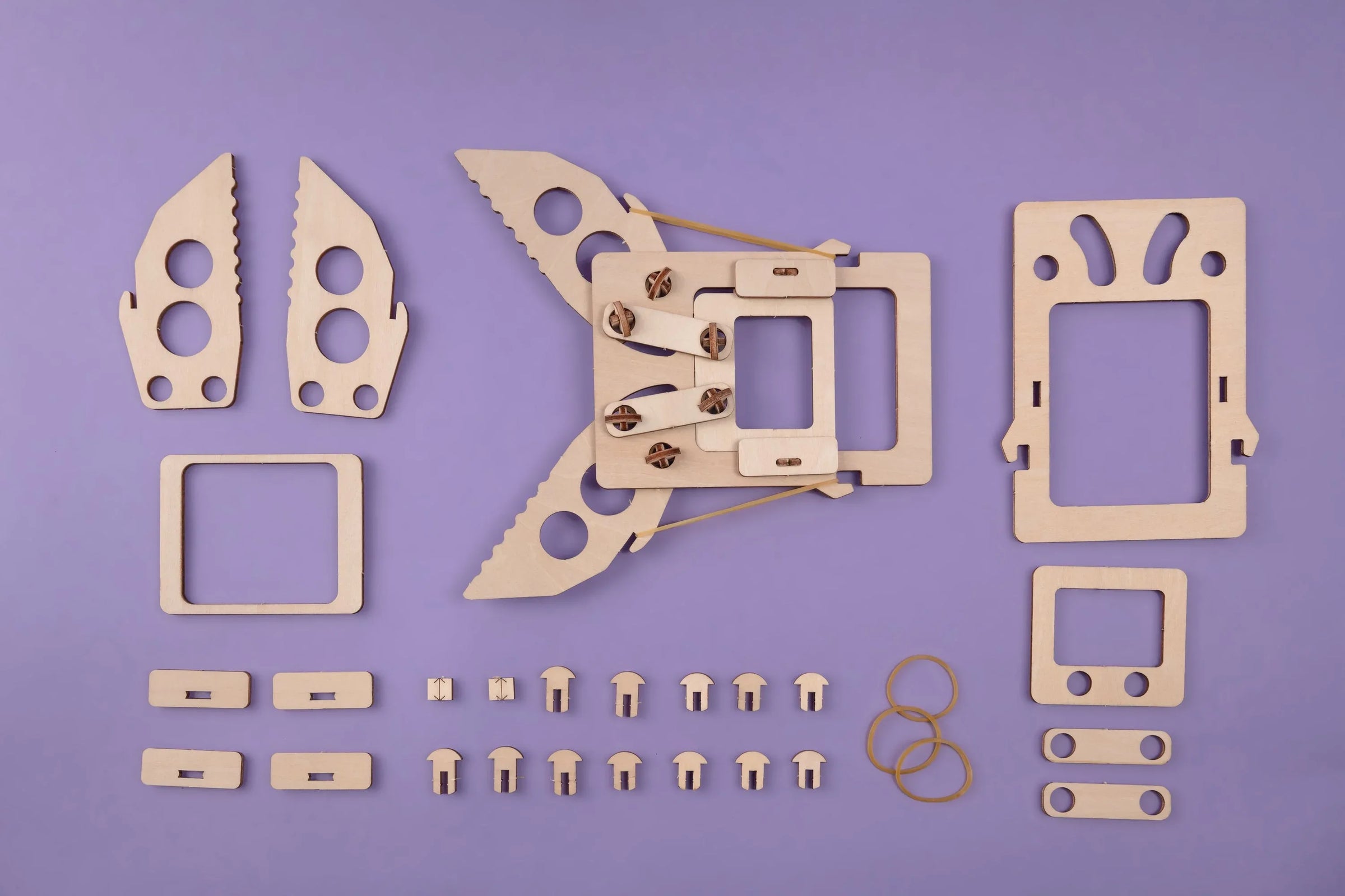 Mechanical Claw DIY Kit, Educational STEM Toy - BIG FRENCHIES
