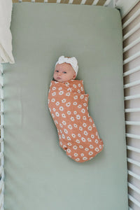 Sage Bamboo Stretch Crib Sheet - BIG FRENCHIES