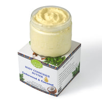 Cedarwood & Coconut Whipped Body Butter – Deep Moisture for Dry Skin