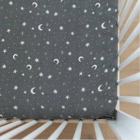 Night Sky Muslin Crib Sheet - BIG FRENCHIES