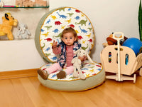 Kids Floor Pillow  Montessori Play Mat Large Toddler Cushion