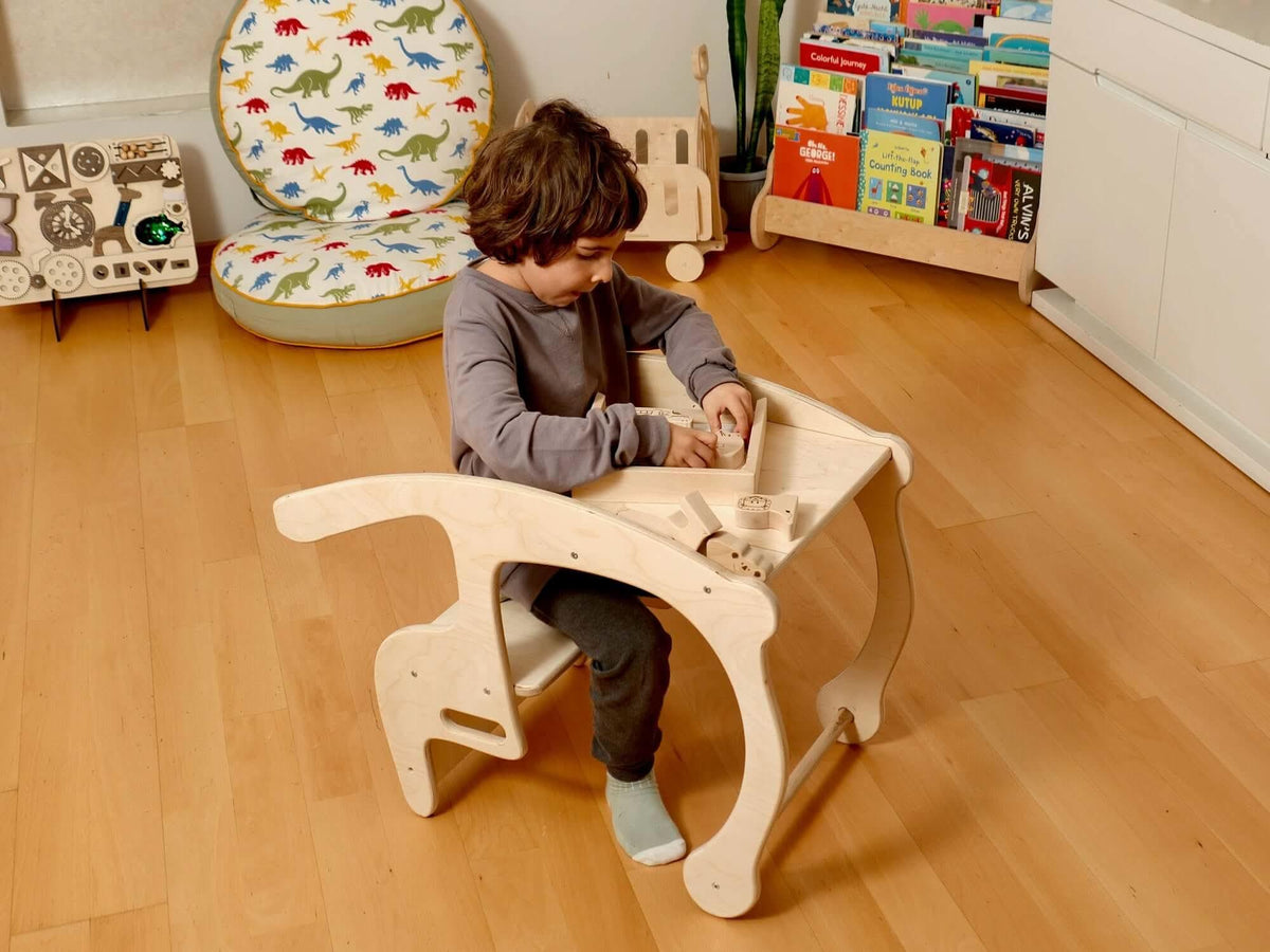 Toddler Rocking Chair and Table Set: Eco-Friendly by Kidodido - BIG FRENCHIES