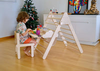 Versatile Montessori Climbing Set with Folding Table and Chair